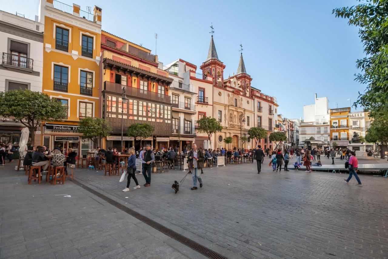 Acogedor Apartamento Junto A La Plaza Del Salvador Севилья Экстерьер фото